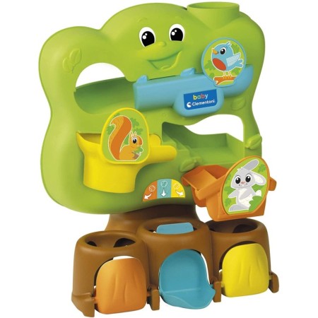 Baby Clementoni Set ce dezvolta logica copacel cu bile